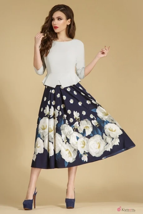Платье Teffi Style 1251/1 жемчуг #1