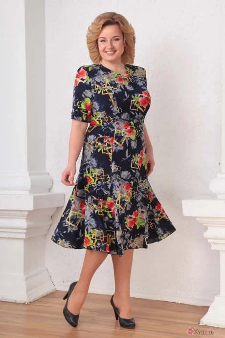 Платье Асолия 2285 розы #1