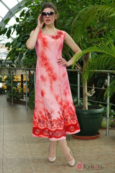 Платье Arita Style (Denissa) 971 коралл #1
