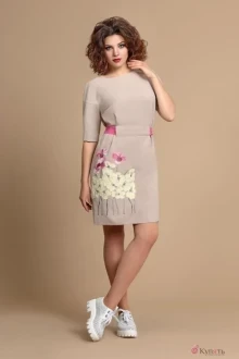 Платье Мублиз 113 беж