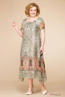 Платье Romanovich Style 1-1332 зелёный