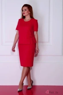 Юбочный костюм Milana 840 красный