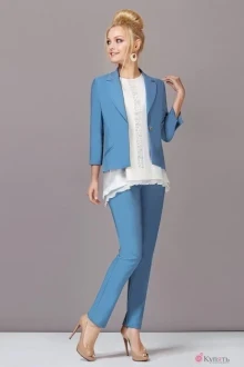 Брючный костюм Lady Secret 2393 светло-синий